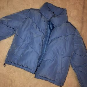 Blue Puffer Jacket